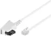 Telefonkabel (Universal Pinout), weiß Kupferkaschierter Produktbild-Vorschau 5