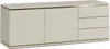 Lowboard Vicco Linette Cashmere 135 x 48.6 cm mit 2 Türen Produktbild-Vorschau 1