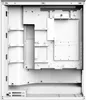 The interior of a white computer case. Podgląd zdjęcia produktu
