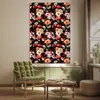 MuchoWow® Poster Blumen - Muster - Pastell 120x180 cm - Produktbild-Vorschau 3