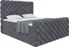 MEBLINI Boxspringbett mit Bettkasten - Gepolstert Produktbild-Vorschau 2