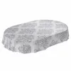 Tischdecke Wachstuch Ornamente Grau Robust Wasserabweisend Produktbild-Vorschau 1