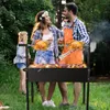 XINZI Elektrický grilovací špíz - se 2 vidličkami na maso, Náhled obrázku produktu 8