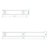Universal-Verriegelungsstangen verstellbar 41-71cm Produktbild-Vorschau 10