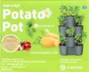 Súprava nádob na zemiaky 4 ks antracitová Náhľad obrázku produktu 4
