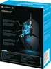 The image shows the retail packaging of a Logitech G402 Hyperion Fury gaming mouse. The box is open, revealing the mouse inside with its internal components highlighted by blue lighting. Produktbild-Vorschau