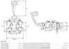 AS-PL SBH3009 Halter Kohlebürsten 771561 Produktbild-Vorschau 2
