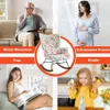 HomeMiYN Schaukelstuhl, Metallrahmen, Holzsockel, Produktbild-Vorschau 8