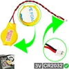 RTC BIOS CMOS Batterie Battery 2 polig kompatibel für Dell Produktbild-Vorschau 1
