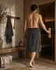 Sauna Kilt Herren Spa – Badepareo Für Schwimmbad, Badeset Produktbild-Vorschau 7