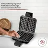 Cloer 1420, 2 Waffel(n), Rechteckig, Schwarz, Kunststoff, Produktbild-Vorschau 9