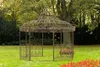 CLP Gazebo Romantik V2 rotondo 350 cm, marrone antico Anteprima dell’immagine prodotto 9