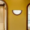 Applique semi plafond pour salle de bain E27 chêne Ufo 5407 Voir les images du produit 3