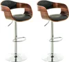 set di 2 sgabelli da bar Kingston in Pelle finta Anteprima dell’immagine prodotto 4