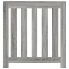 vidaXL Obložení radiátorů Grey Sonoma 78x20x82 cm Materiál Náhled obrázku produktu 3