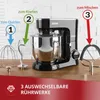 Planeten-Küchenmaschine schwarz MPM MRK-19 2200W Produktbild-Vorschau 2
