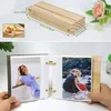 Einsteckalbum Holz 10x15 cm für 60 Fotos Schreibtisch Produktbild-Vorschau 3
