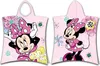 Ręcznik plażowy ponczo Minnie Pink bow 50x115 cm Podgląd zdjęcia produktu 5