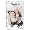 Klassischer Puppenwagen Pastellfarben, tiefe Liegewanne, Produktbild-Vorschau 5