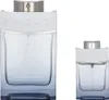 Two bottles of Bvlgari Man Glacial Essence Eau de Parfum, one larger and one smaller, are displayed against a white background. Anteprima dell’immagine prodotto