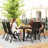Outsunny Sitzgruppe klappbar 7tlg. Balkonset 1 Tisch+6 Produktbild-Vorschau 8