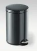 DURABLE Treteimer Metall 12L rund, 341158 anthrazit Produktbild-Vorschau 13