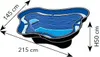 Ubbink Teichschale Fertigteich Calmus S IV schwarz Produktbild-Vorschau 8