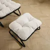 Outdoor Lounge Sessel mit Hocker, gepolstert, Stahlgestell, Produktbild-Vorschau 6