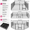 tectake® Enclos pour chiots Lisa 8 pièces, pliable Ancrage Voir les images du produit 28