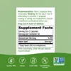 A supplement facts label with icons at the bottom. Produktbild-Vorschau