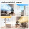 Tischventilator, leiser Ventilator mit 100° Oszillation & Produktbild-Vorschau 5