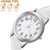 Vicloon Damenuhr mit Lederarmband, klassisch & elegant, 30 Produktbild-Vorschau 3