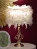 Mauro Ferretti Tischleuchte Tarty Weiß Gold 25x54 cm Produktbild-Vorschau 5