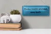 Blechschild Spruch 27x10cm Kochen macht glücklich essen Produktbild-Vorschau 4
