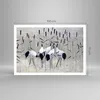 Poster - Poster ohne Rahmen - Vogel Natur Wasser - 100x70 Produktbild-Vorschau 4