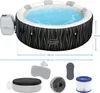 LED-Whirlpool Hollyw. AirJet Ø 196x66cm Produktbild-Vorschau 10