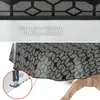 Tischdecke Wachstuch Premium Ornamente Grau Robust Produktbild-Vorschau 3