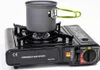 Kochgeschirr-Set Camping Outdoor Grün, Aluminiumtopf und Produktbild-Vorschau 11