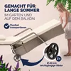 CASARIA® Sonnenliege mit Rollen 7cm Auflage Extra Breit Produktbild-Vorschau 4