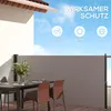 Outsunny Seitenmarkise, 300 x 140cm Gartenmarkise, Produktbild-Vorschau 4
