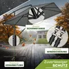 tillvex® Obdélníkový hliníkový slunečník Ø 330 cm antracit Náhled obrázku produktu 7