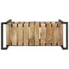 vidaXL Wózek kuchenny 87x36x81 cm lite drewno mango Podgląd zdjęcia produktu 3
