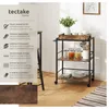 tectake® Servierwagen Worcester 65 x 41,5 x 87 cm Produktbild-Vorschau 2