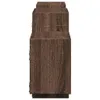 vidaXL Półka ścienna brązowy dąb 129x18x42 cm materiał Podgląd zdjęcia produktu 5