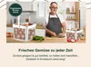 uandu Kunststoff Korb Rattan 5L, Aufbewahrungsbox Küche - Produktbild-Vorschau 3