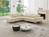 Vente-unique PUNO, Ecksofa, Wohnzimmer, Beige, 6 Sitz(e), Produktbild-Vorschau 4