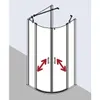Kermi LIP55080181PK Viertelkreis Liga P55 0800x Produktbild-Vorschau 3