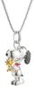 Collana Snoopy con ciondolo Woodstock in pavé PEANUTS Anteprima dell’immagine prodotto 3