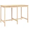 Cloris Designermöbel 7-tlg. Gartenbar-Set Massivholz Kiefer Produktbild-Vorschau 6