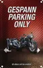vianmo Blechschild 18x12 cm gespann parking only all others Produktbild-Vorschau 1